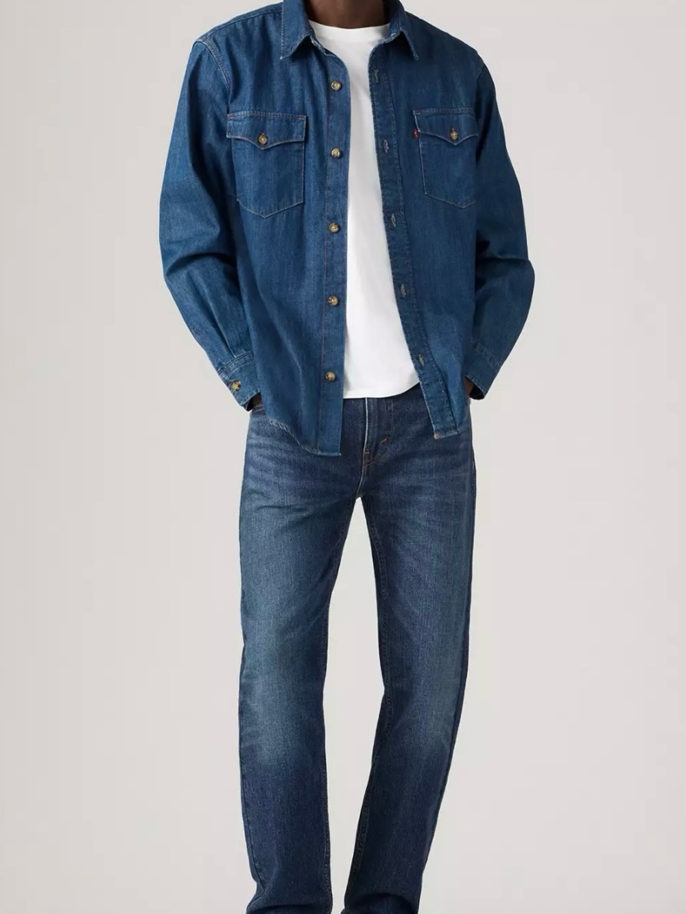 Levi’s 502 29x32 Dark Wash Non Stretch Denim 100% Cotton NWOT classic, tapered